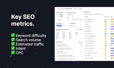 Keyword Research Tool for SEO - Discover the best keywords for optimizing your website&rsquo;s ranking.