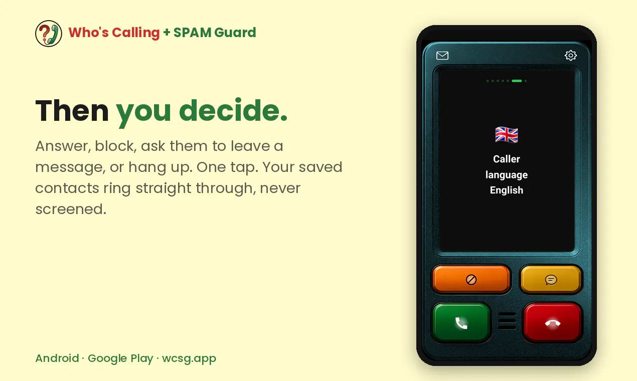 Who's Calling + SPAM Guard gallery image