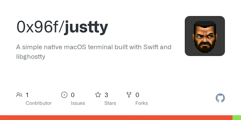 JusTTY screenshot 1