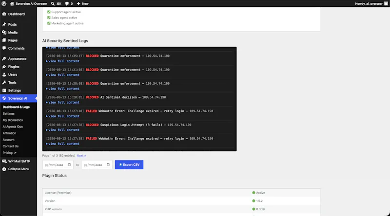 Sovereign AI Overseer screenshot 7