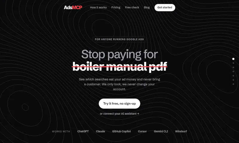 Ads MCP screenshot 1
