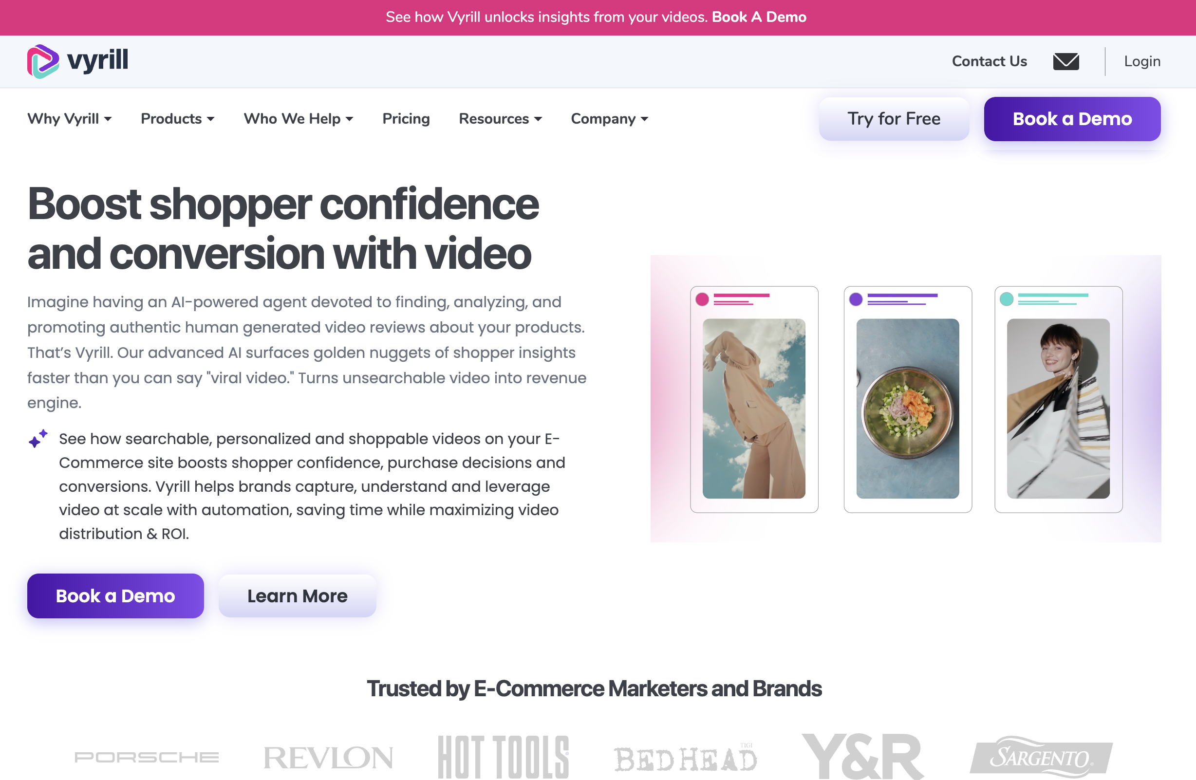 Vyrill Agentic Video Commerce Platform gallery image