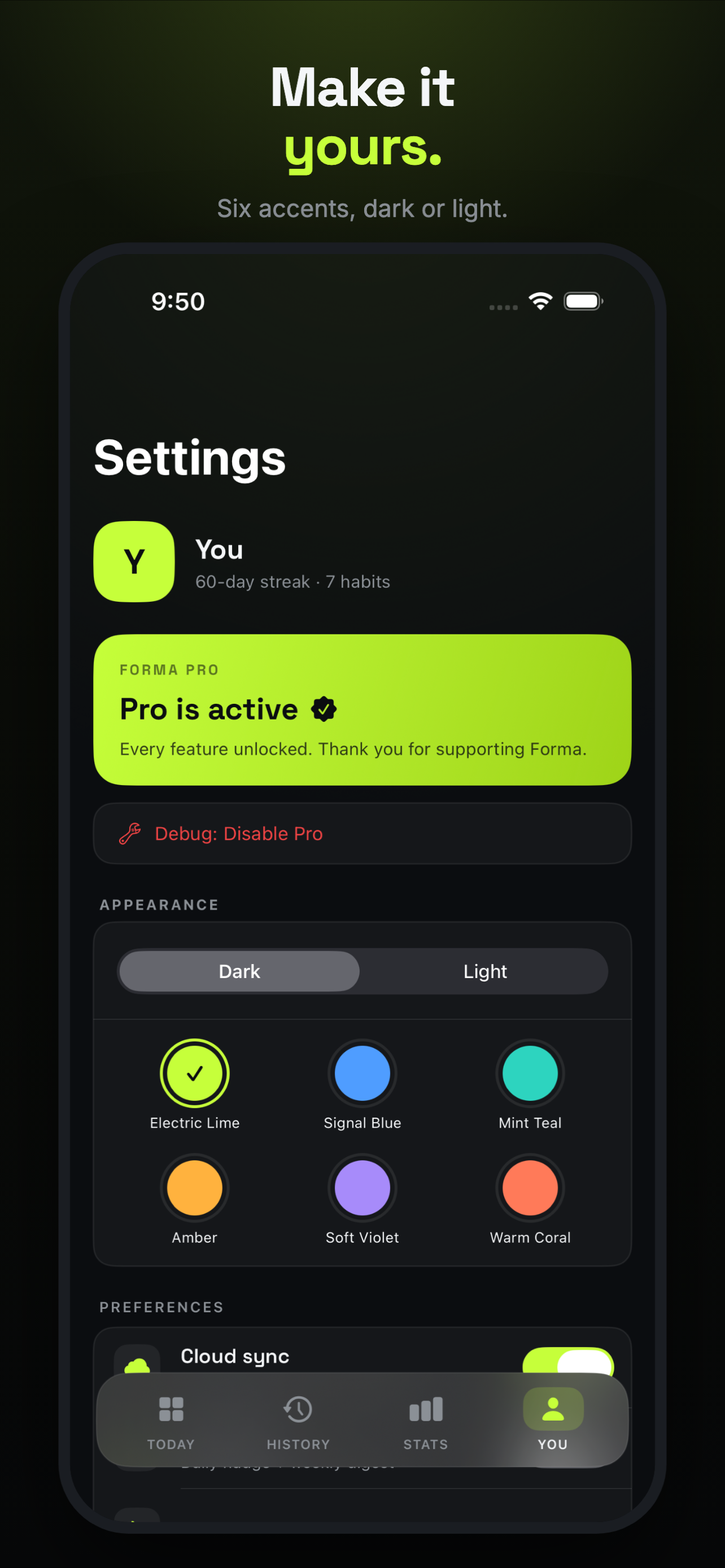 Forma: Habit Tracker gallery image