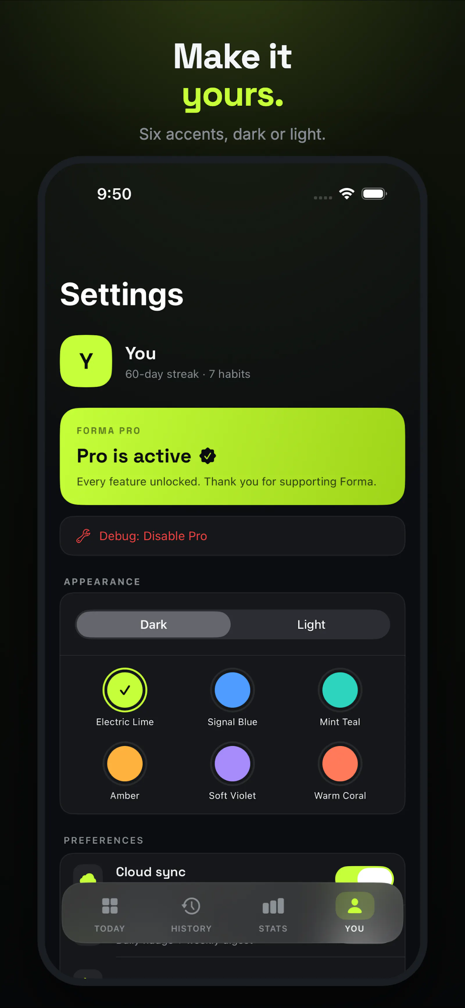 Forma: Habit Tracker screenshot 5