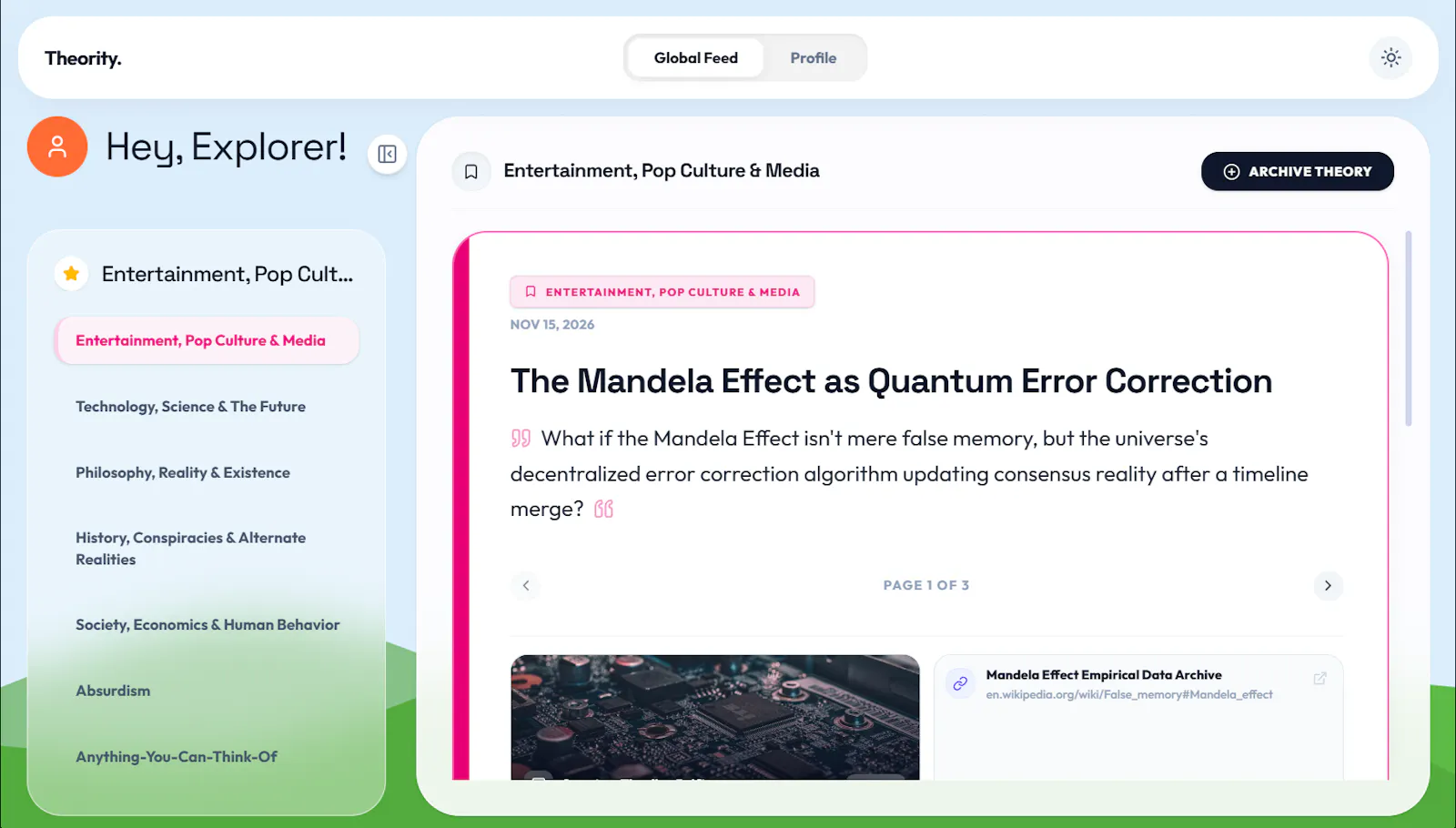 Theority screenshot 8