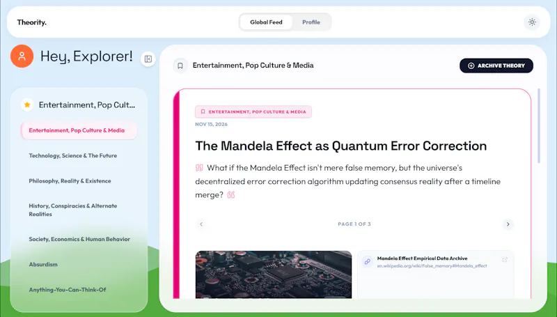 Theority screenshot 8