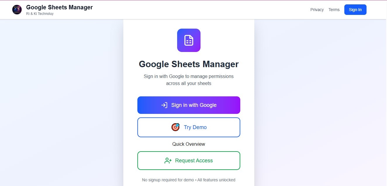 Sheet Manager gallery image