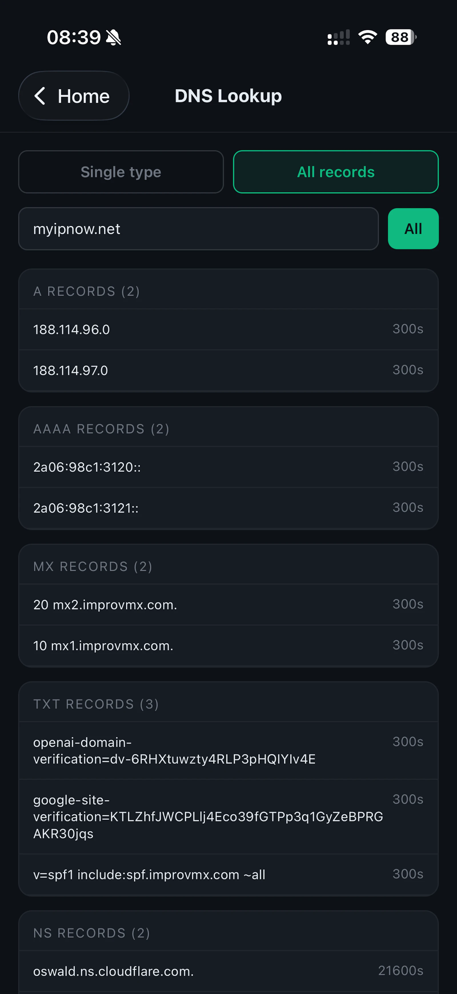 MyIPNow: IP & Network Tools screenshot 3