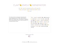 Clap Emoji Generator media 2