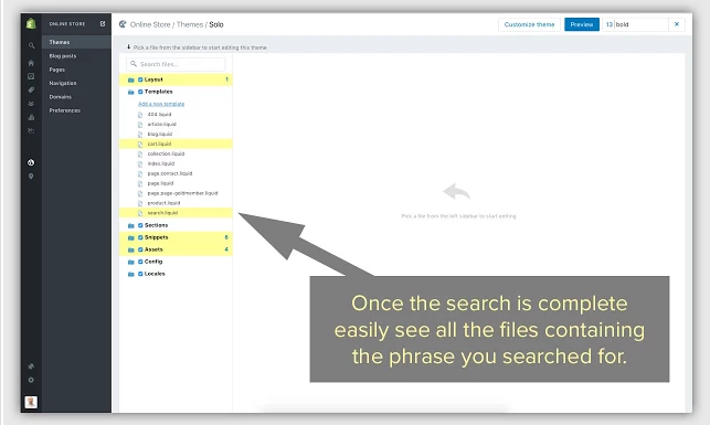 Shopify Theme Search by Bold gallery image