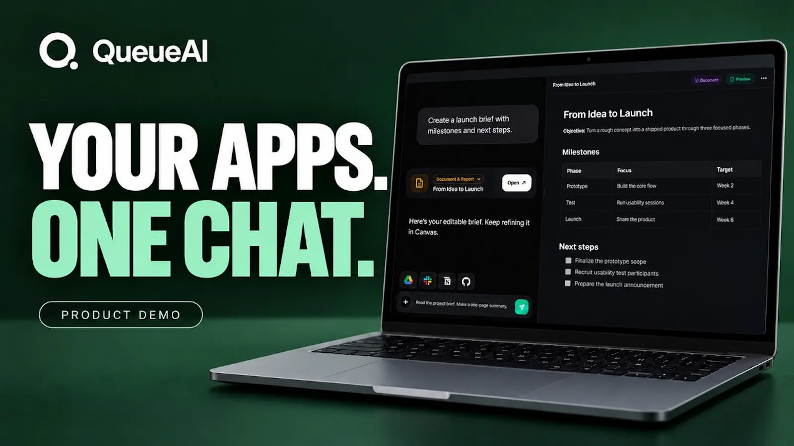 QueueAI screenshot 1 (video preview)