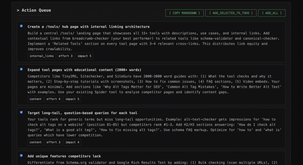 Refresh Agent - Screenshot 2 showing product features and functionality