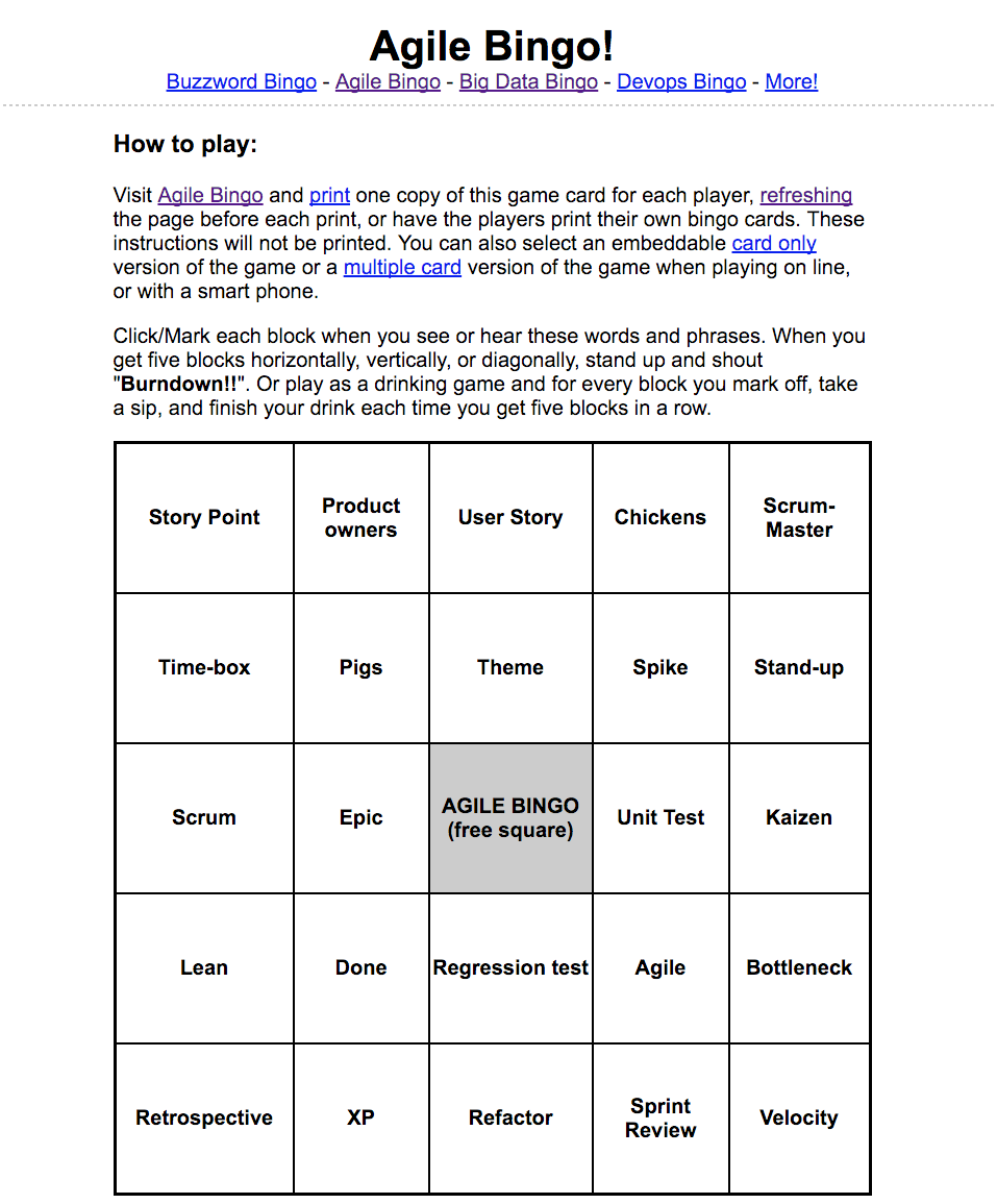 Buzzword Bingo! gallery image