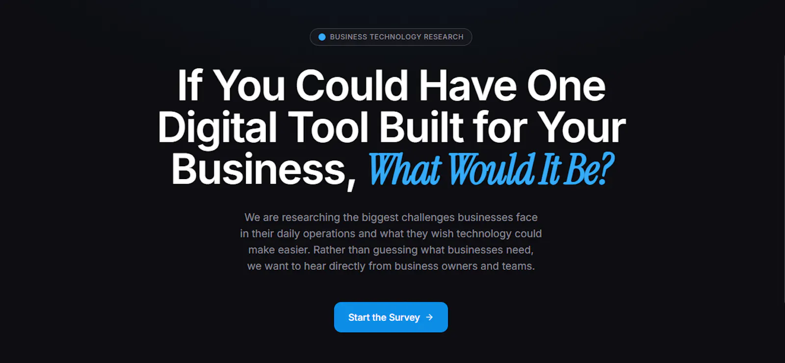 Business Technology Research screenshot 1
