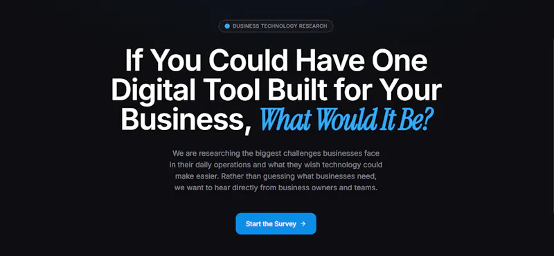 Business Technology Research screenshot 1