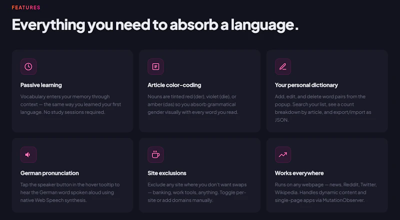 Vocabsorb screenshot 3