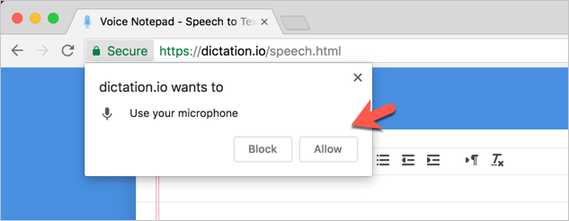 Dictation Image