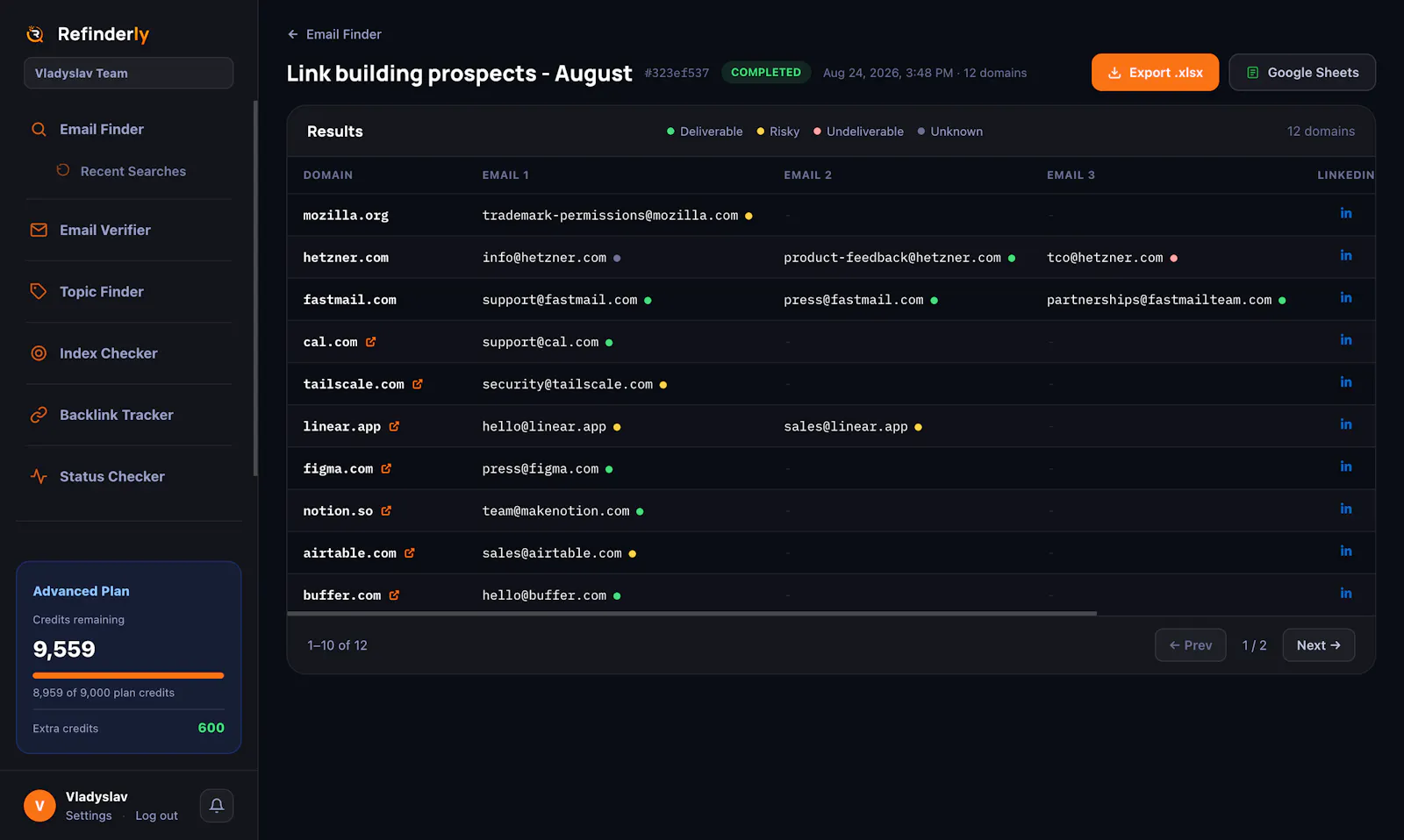 Refinderly screenshot 1