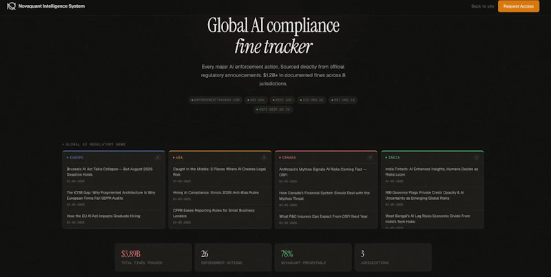 Novaquant Intelligence System screenshot 1