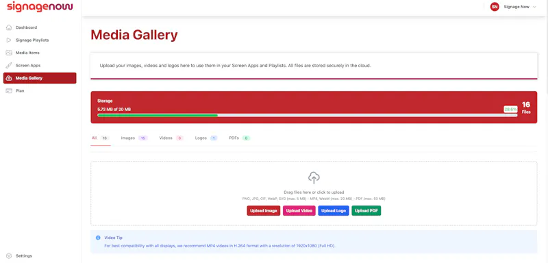 SignageNow screenshot 5
