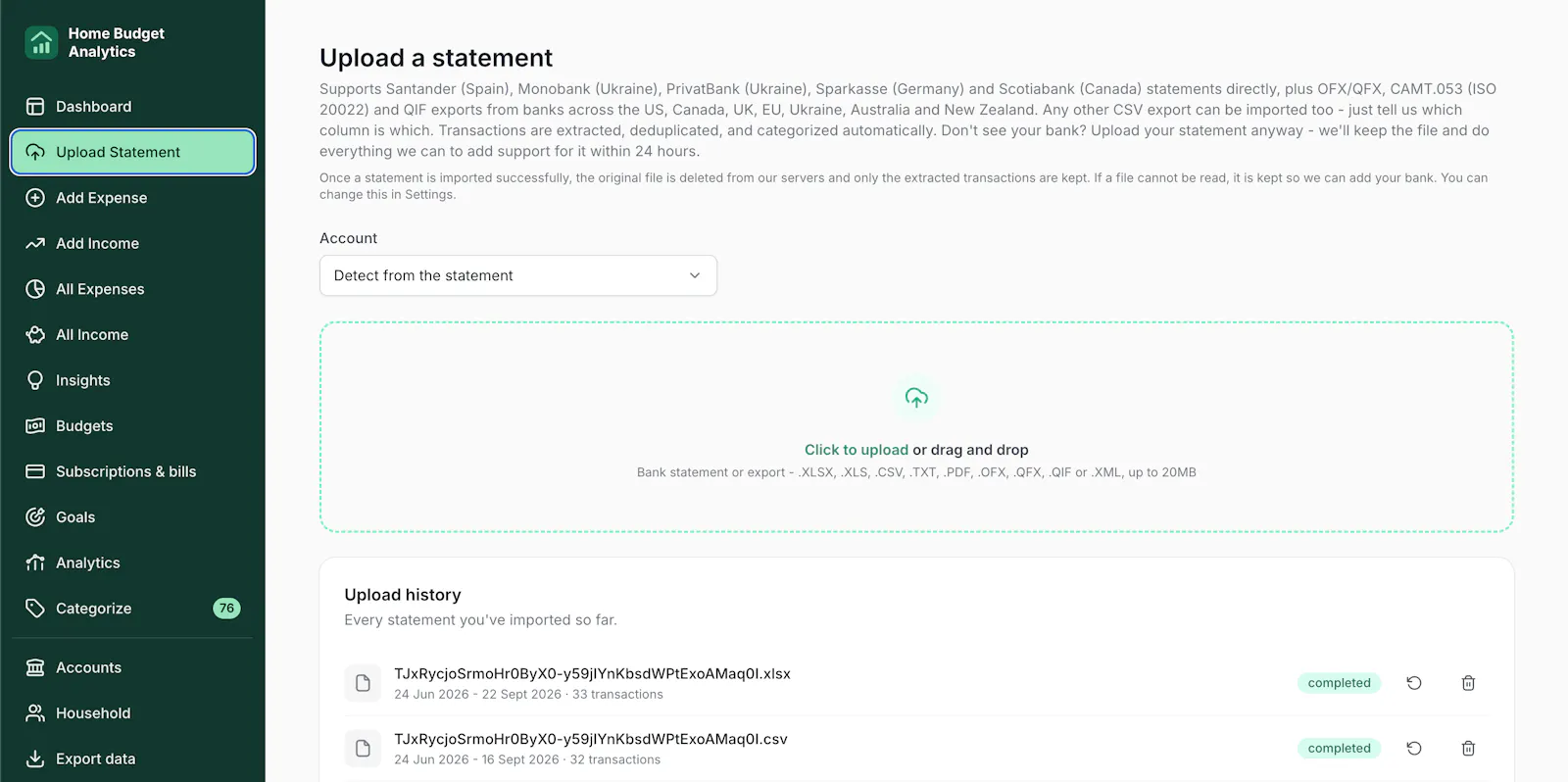 Home Budget Analytics screenshot 12