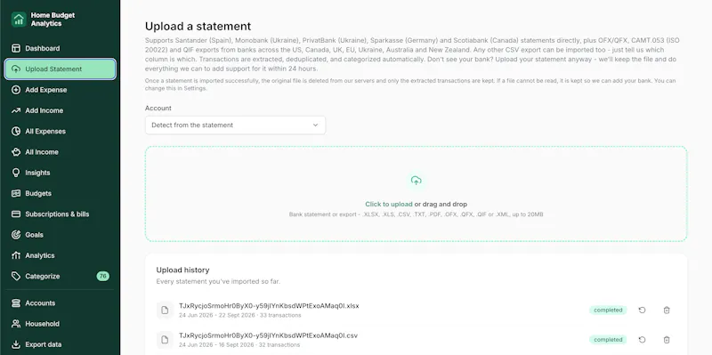 Home Budget Analytics screenshot 12