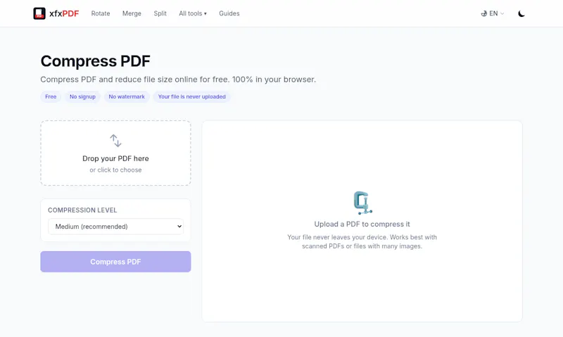 xfxPDF screenshot 2