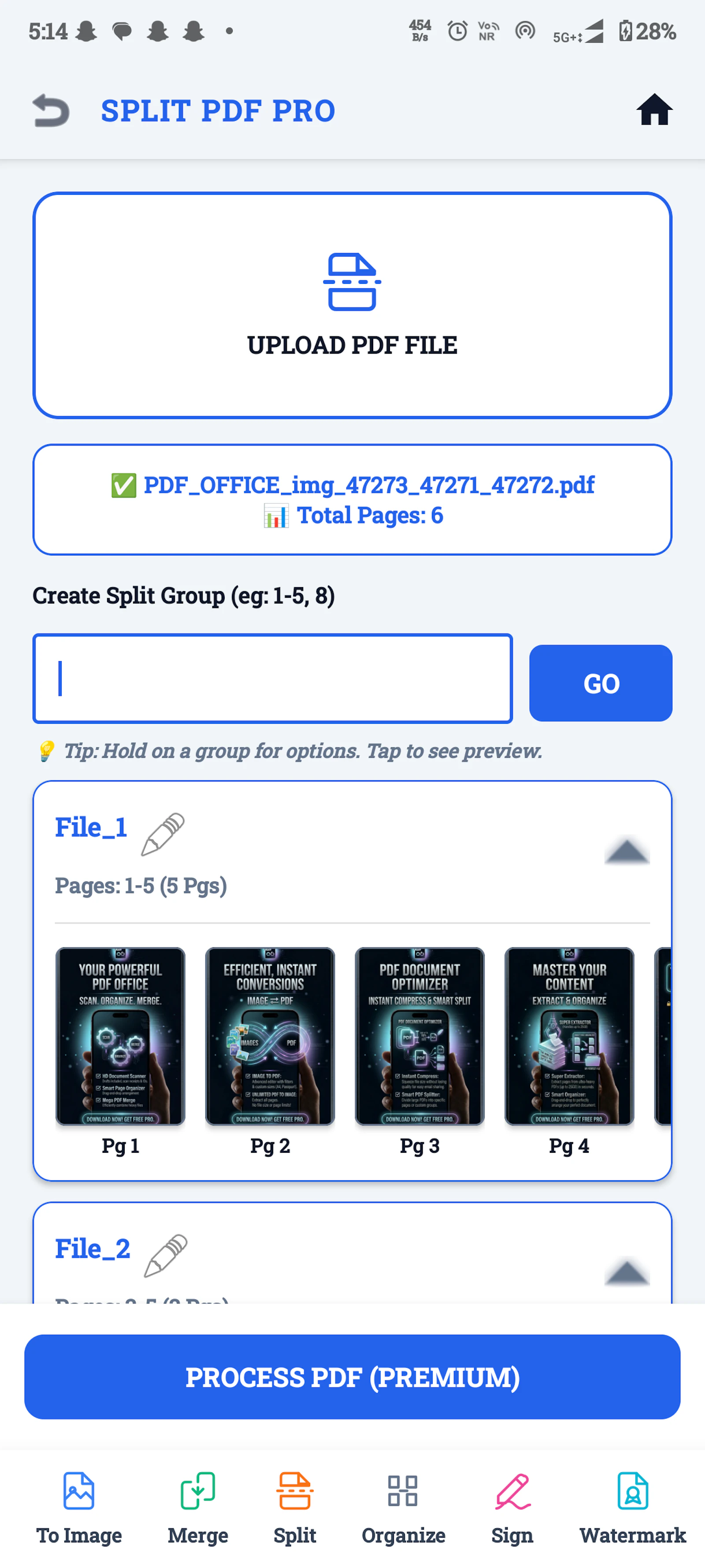  PDF Office: Merge, Scan & More screenshot 7