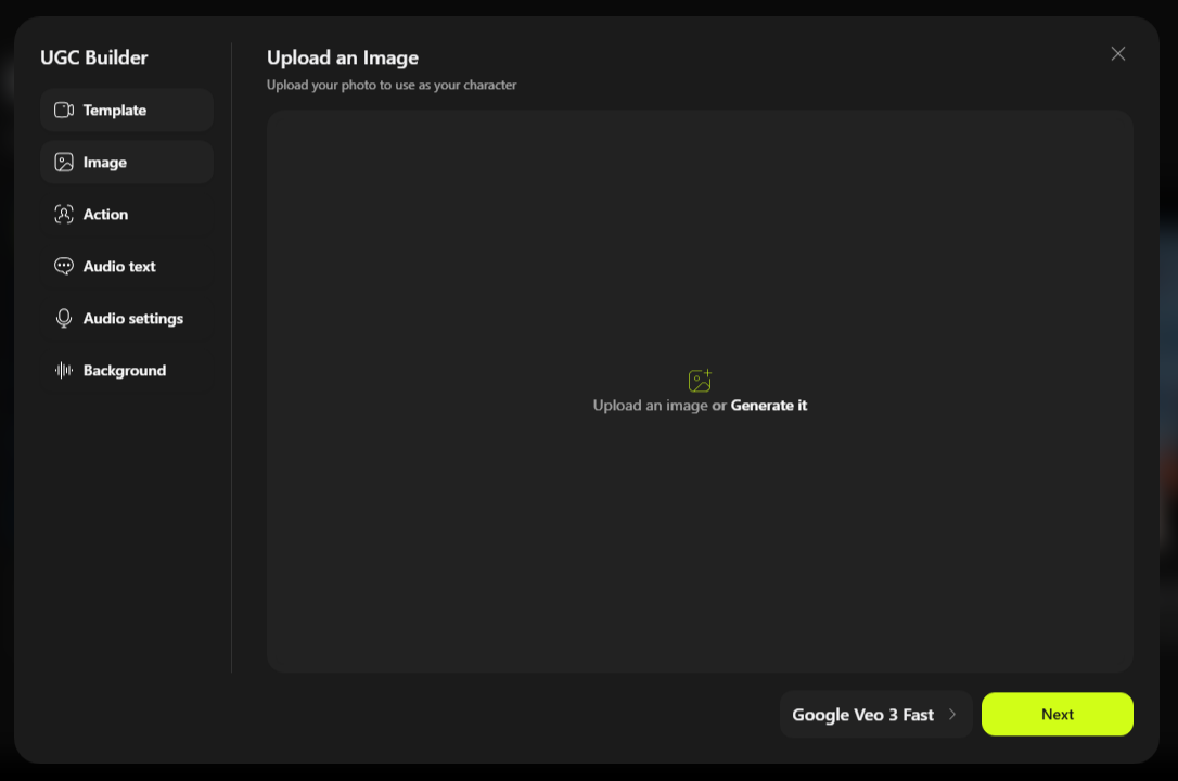 Higgsfield UGC Builder - Control total de la escena en una sola interfaz media 3