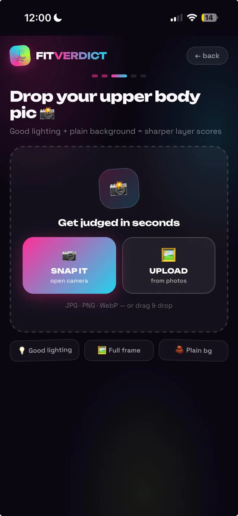 FitVerdict — Know before you go screenshot 4