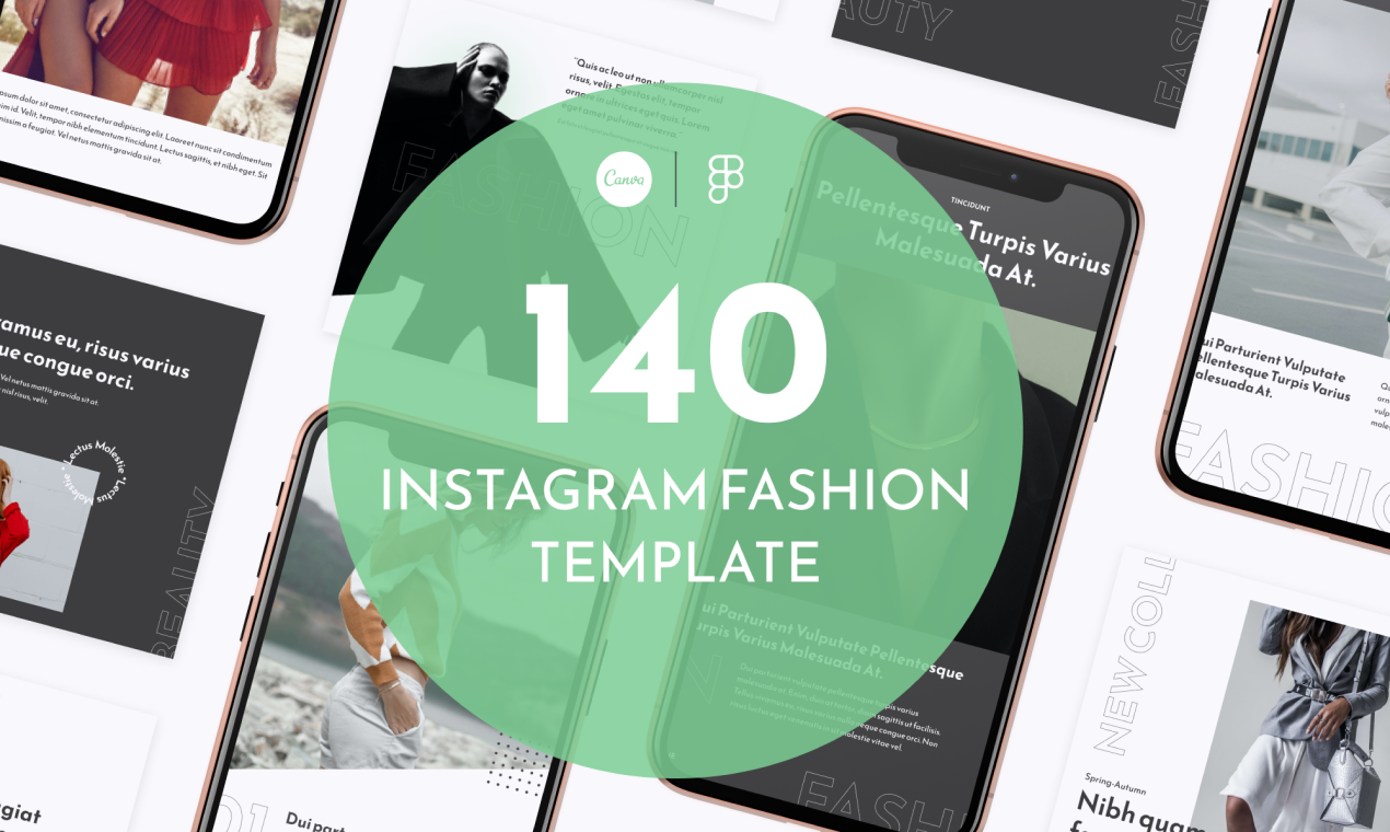 Gratis Instagram Canva -sjabloon media 1