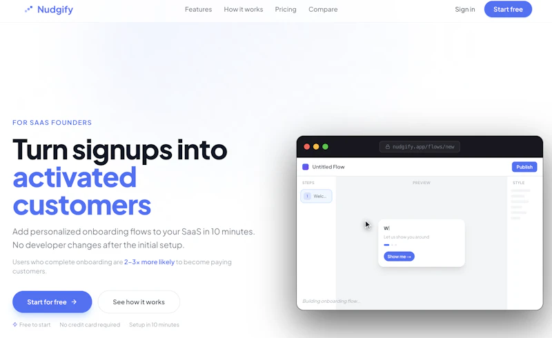 Nudgify screenshot 1