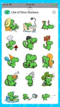 Life of Dino Stickers for iMessage gallery image