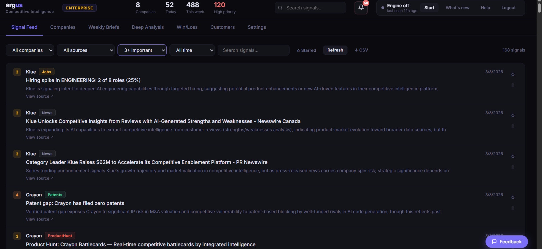 Argus Intel gallery image