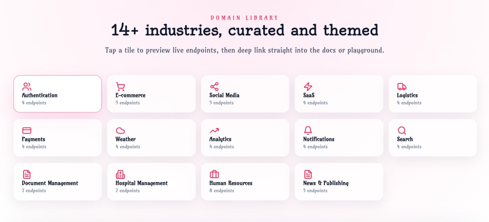Fake API for Devs - Main screenshot showing features and interface