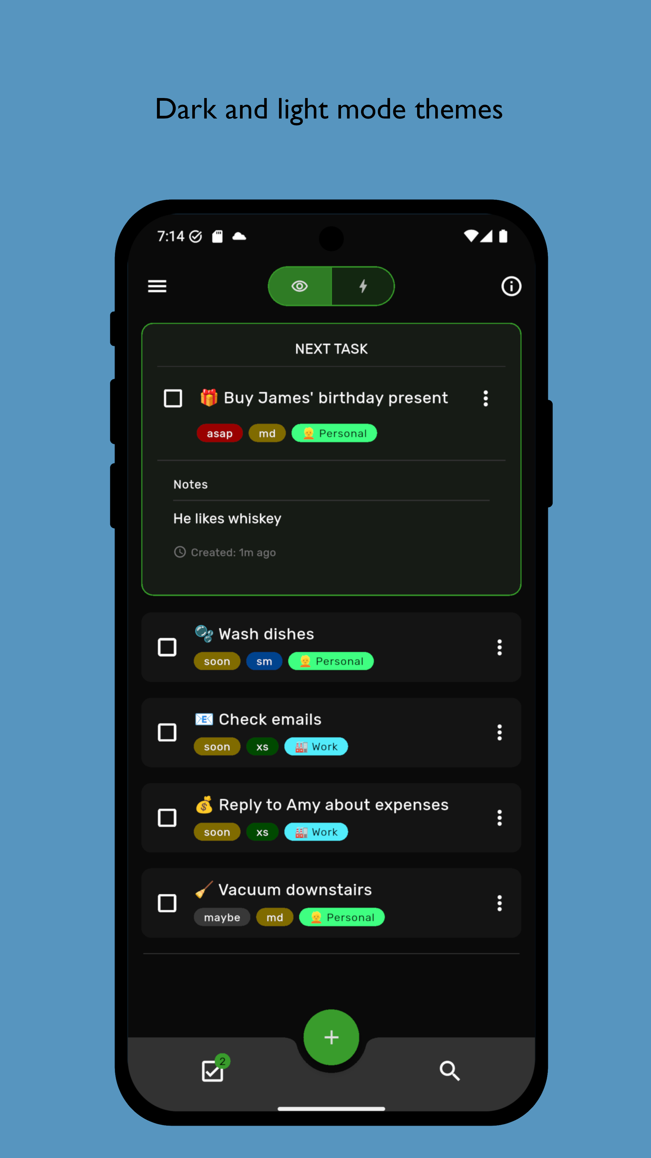 WhatNext - Screenshot 2 showing product features and functionality