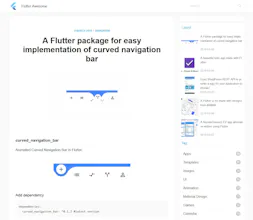 Flutter Awesome gallery image