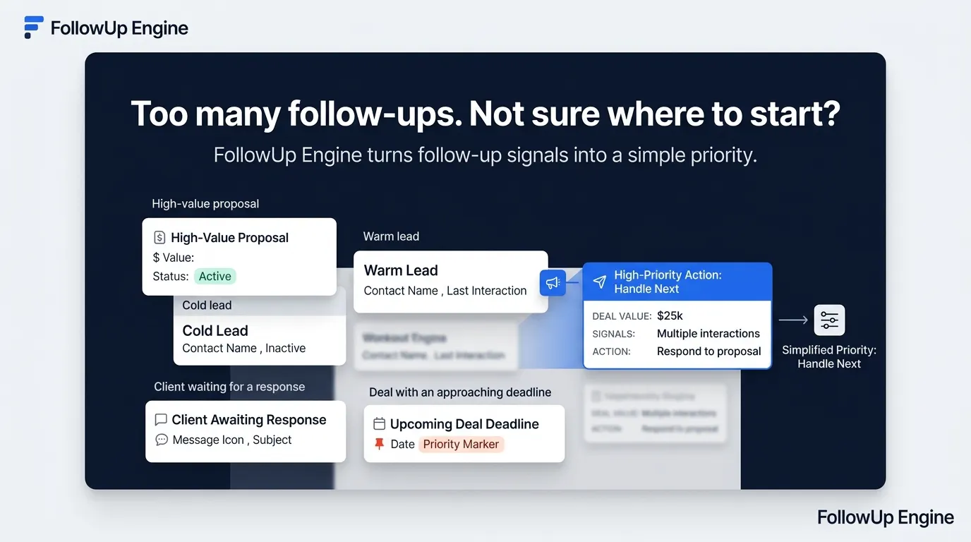 FollowUp Engine gallery image