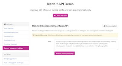 Instagram Banned Hashtags Tool by RiteTag gallery image