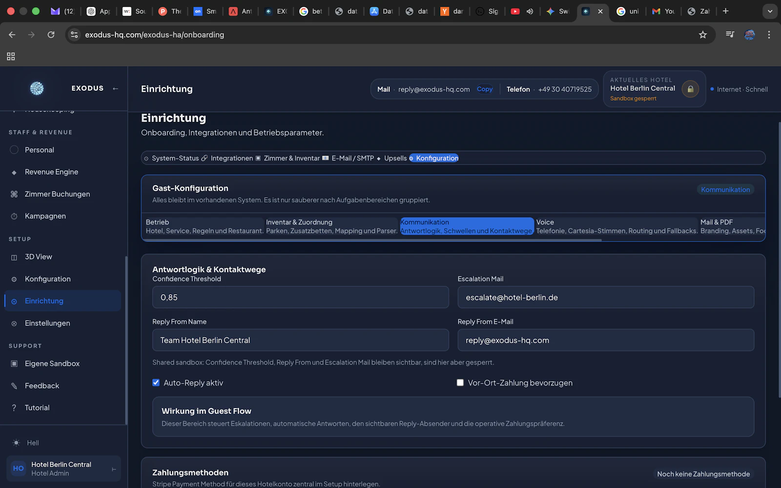 EXODUS Hotel Intelligence screenshot 18