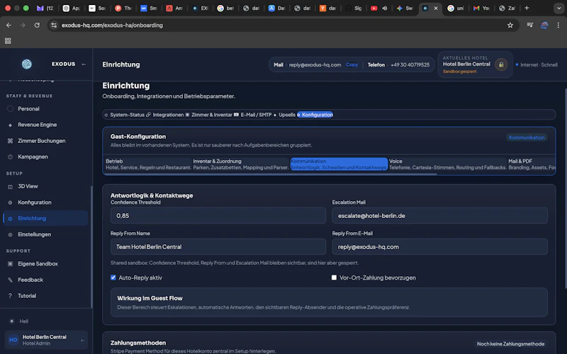 EXODUS Hotel Intelligence screenshot 18