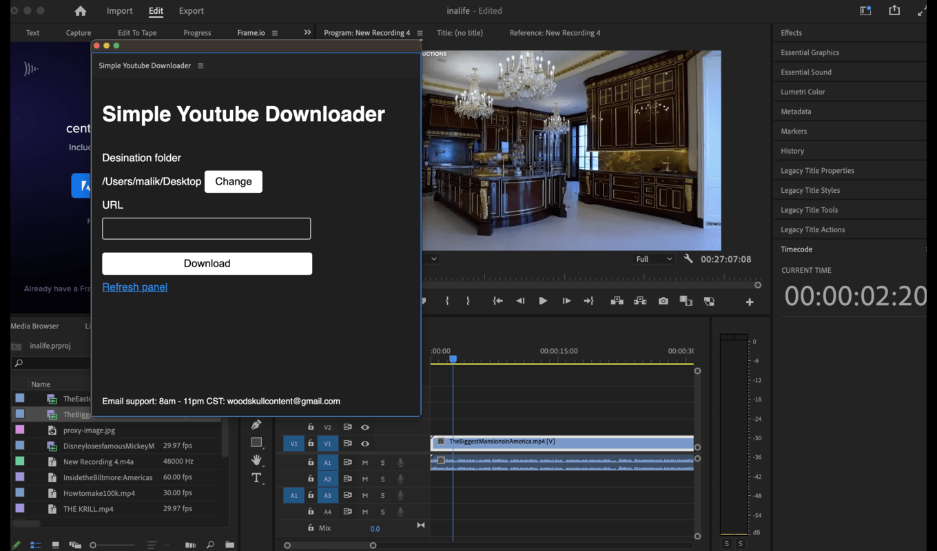 Basit YouTube Downloader medya 2