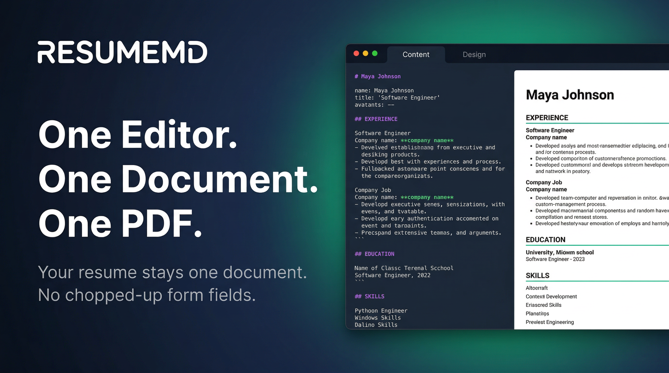 ResumeMD gallery image