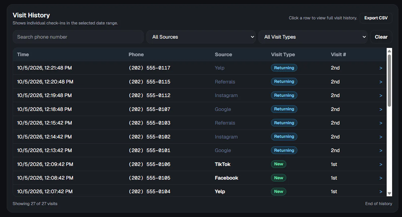 TapMetrics screenshot 5