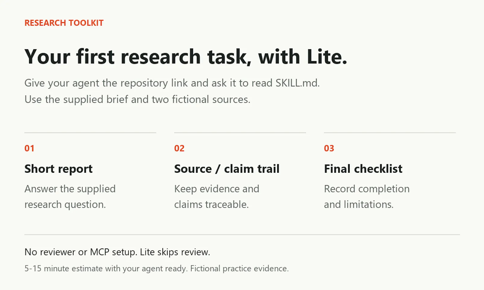 Research Toolkit screenshot 1