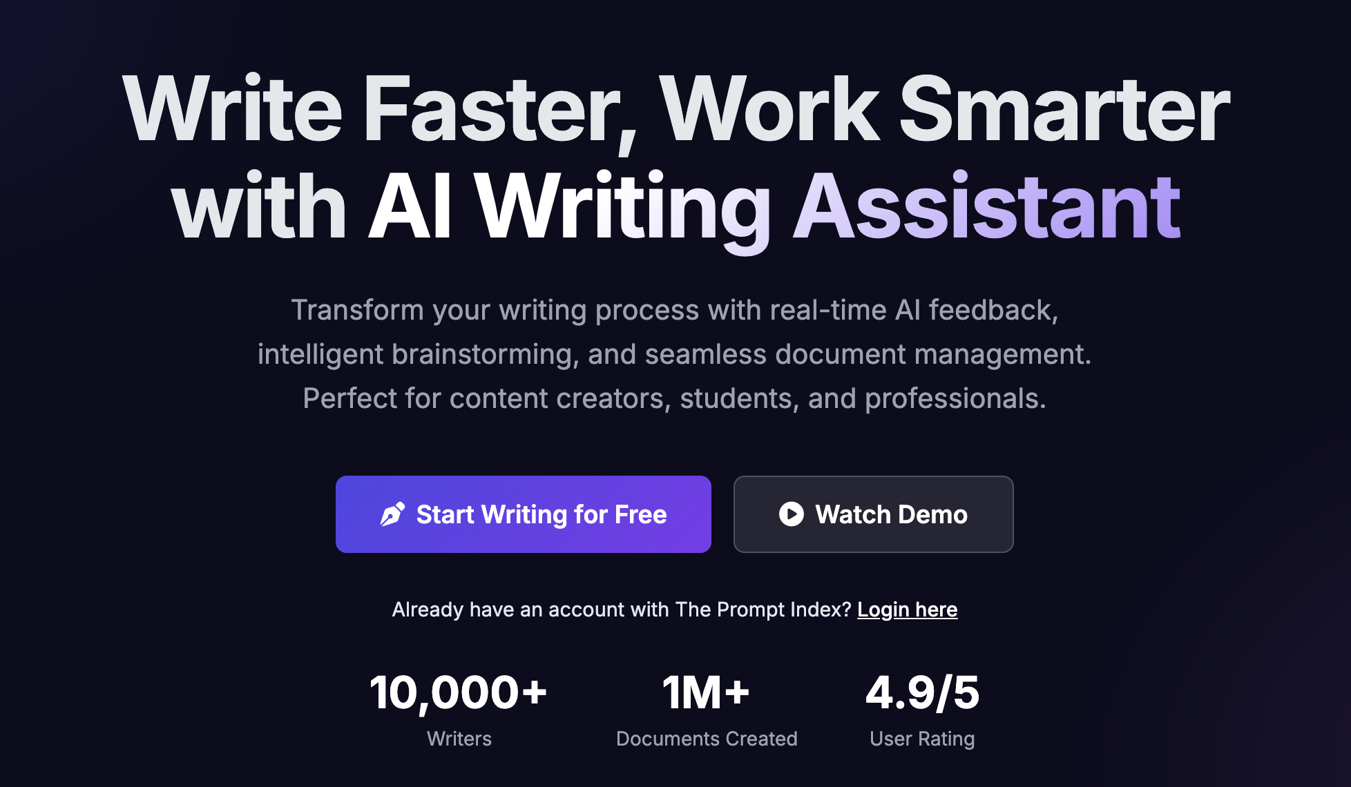 AI Writing Assistant gallery image