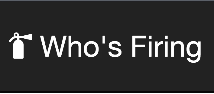 Who's Firing