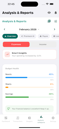 My Budget Plan: AI Finance for free gallery image