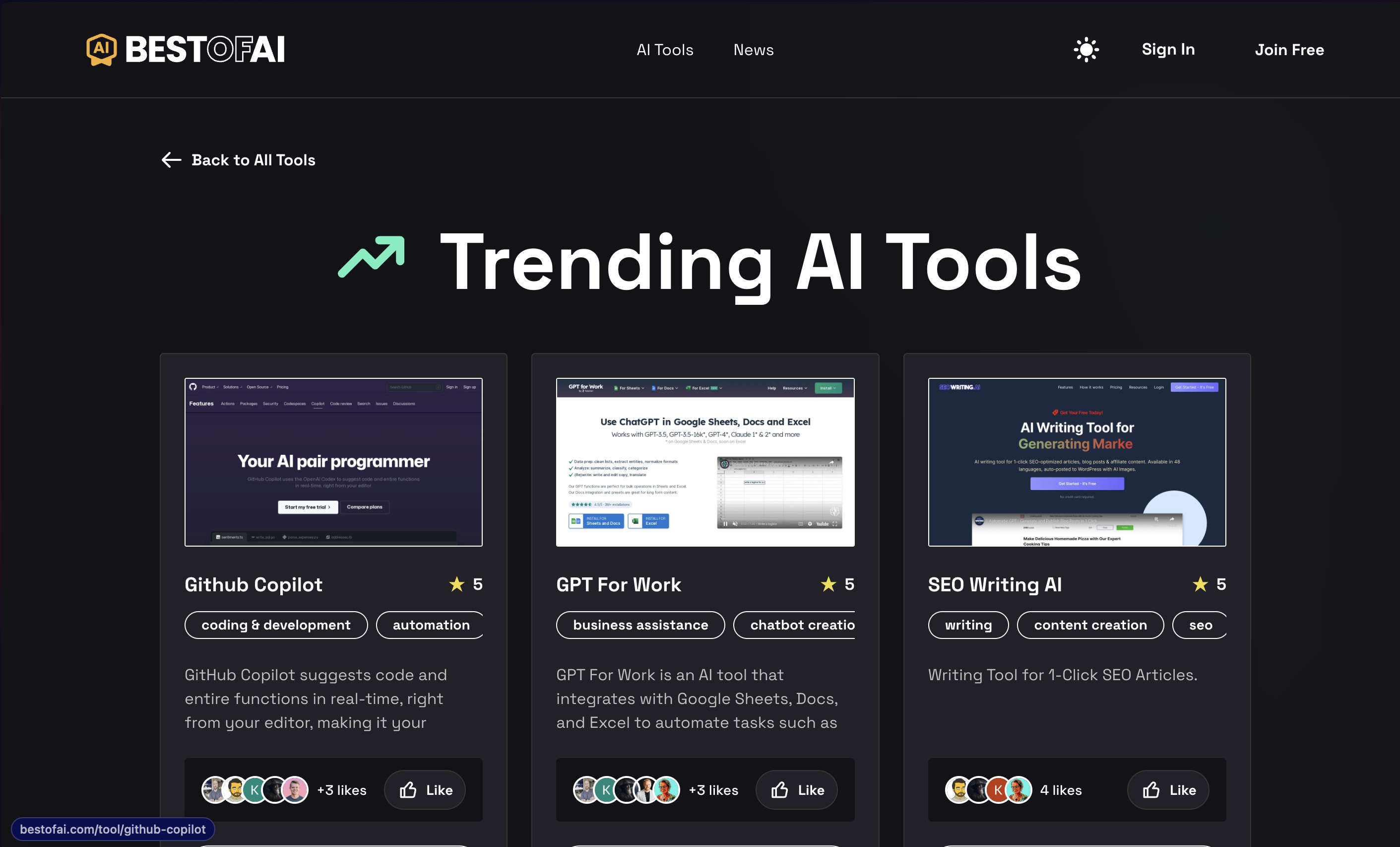 최고 AI - 최고의 AI 도구 디렉토리 온라인 |8000 도구 및 앱 미디어 4