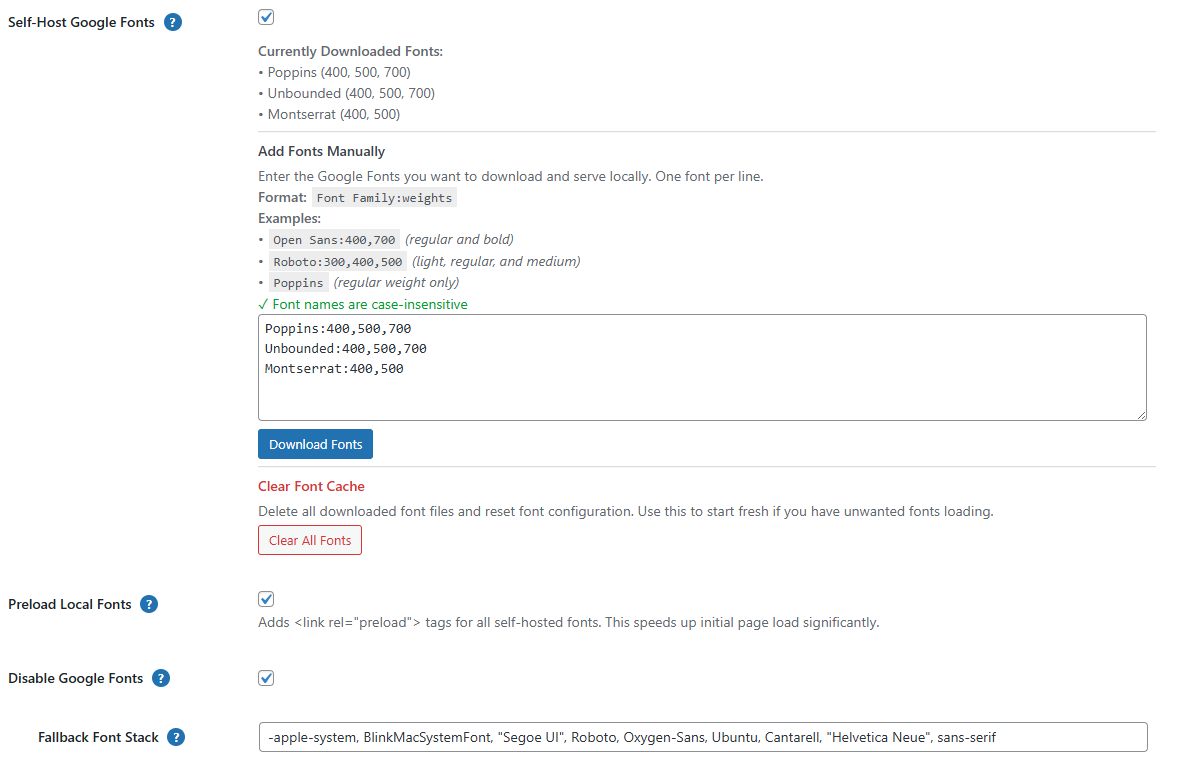 MBR WP Performance - Screenshot 5 showing product features and functionality